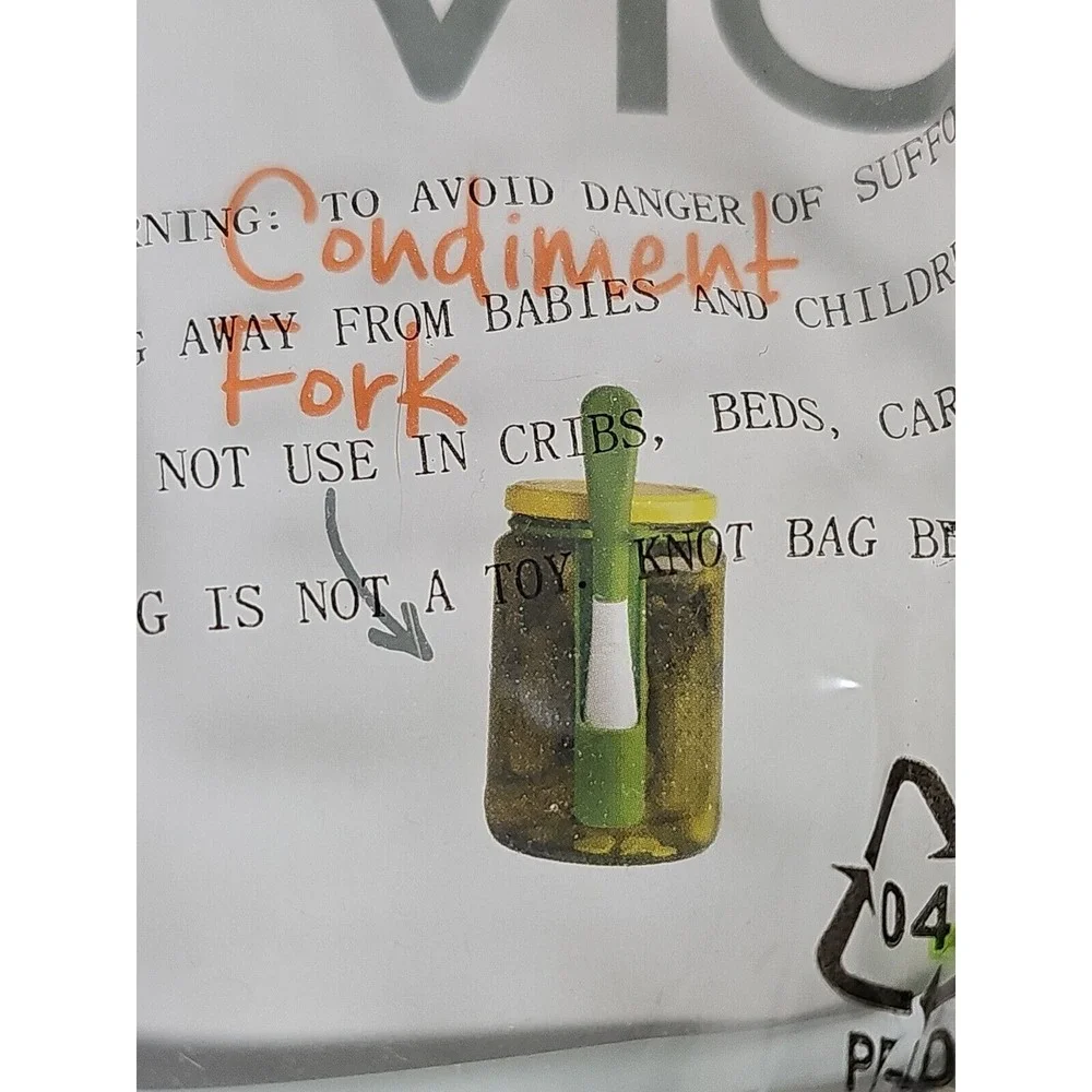 Chef'n Vibe FridgeFork Condiment Fork Pickle Fork